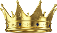 a gold crown 